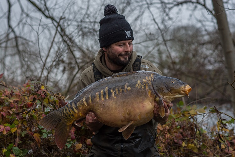 Winterkarpers achterna