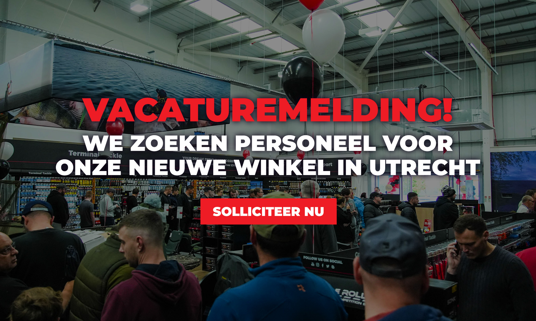 Vacaturemelding! We zoeken personeel voor onze nieuwe winkel in Utrecht