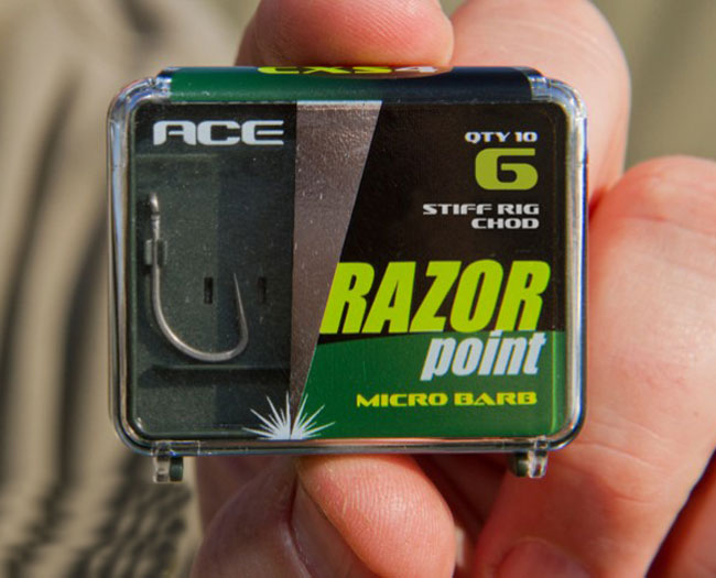Ace Razor Point Stiff Rig Chod Hooks