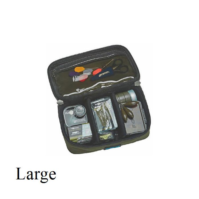 Aqua Black Series Bitz Bag Large Open