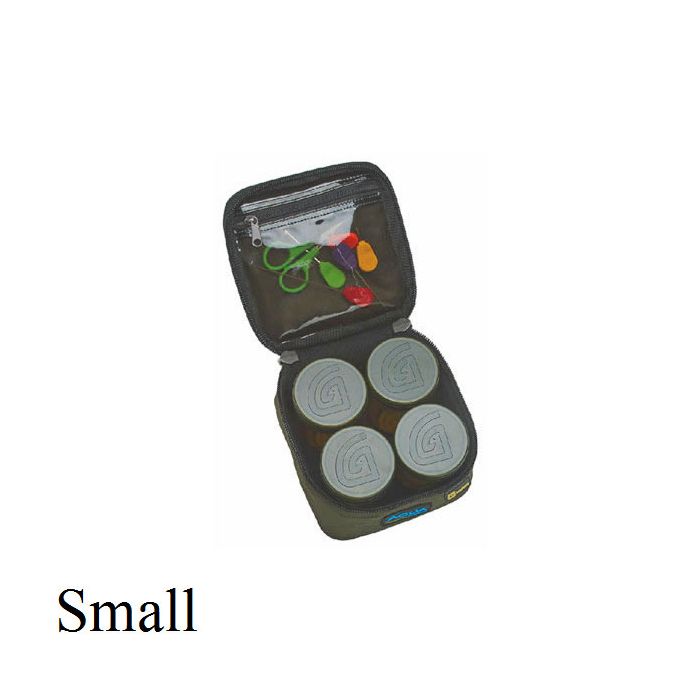 Aqua Black Series Bitz Bag Small Open