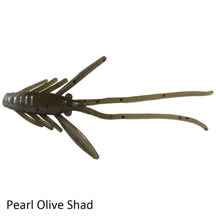 Berkley Power Nymph Pearl Olive Shad