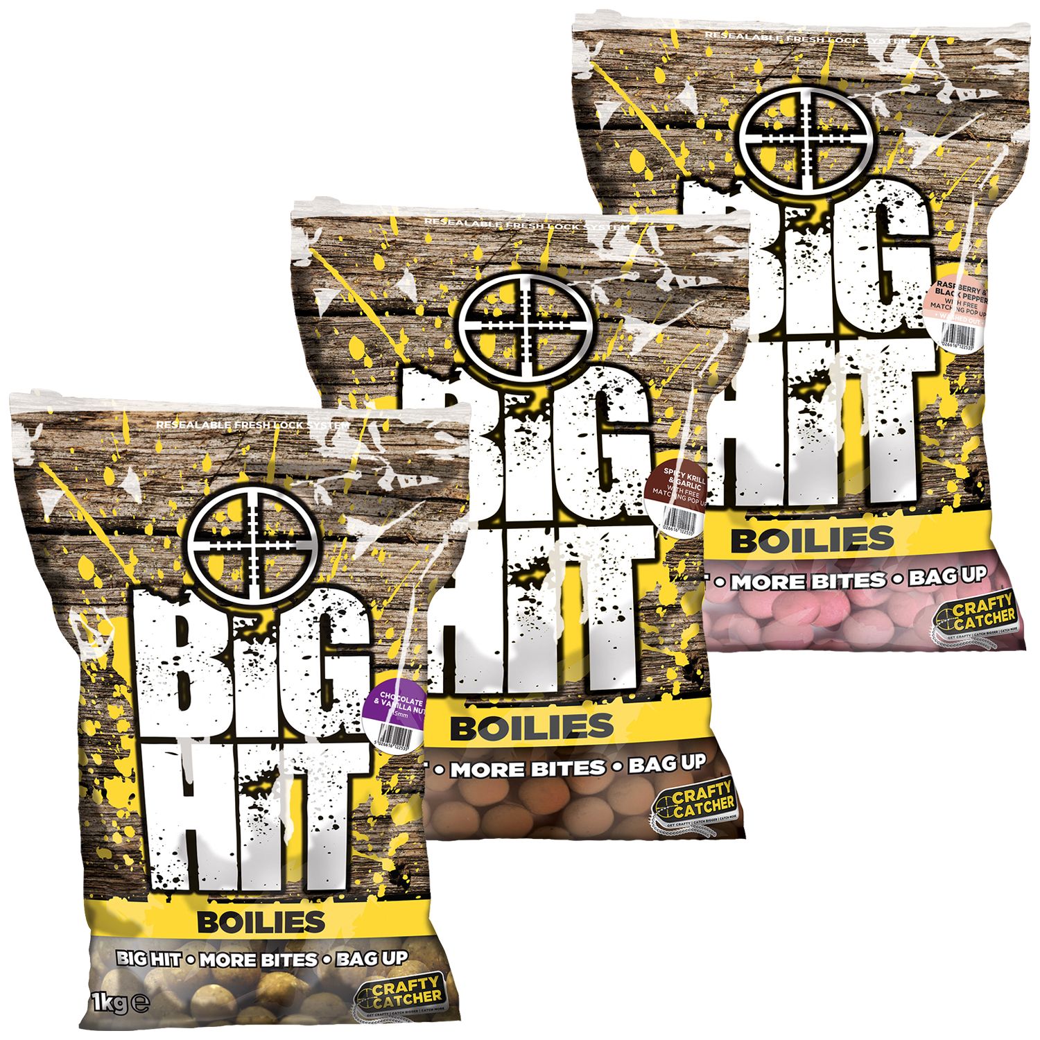 Crafty Catcher Big Hit Boilies 1kg