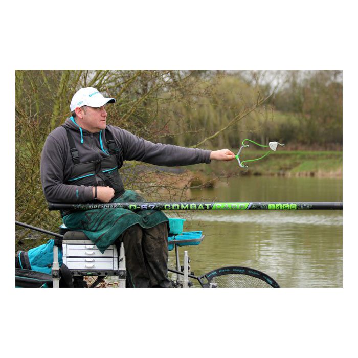 Drennan D-S7 Combat Carp 14.5m Pole Package In Use 2