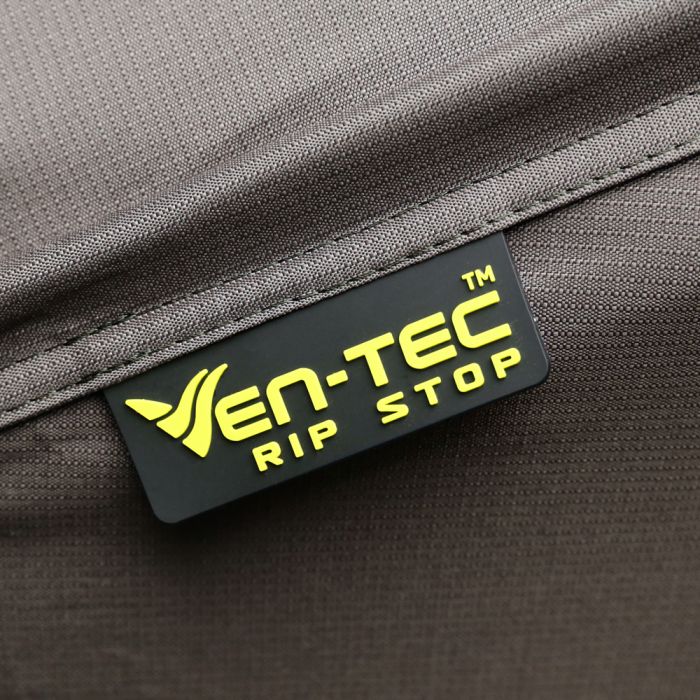 Fox Ultra 60 Khaki Brolly System Close Up of Ven-Tec Logo
