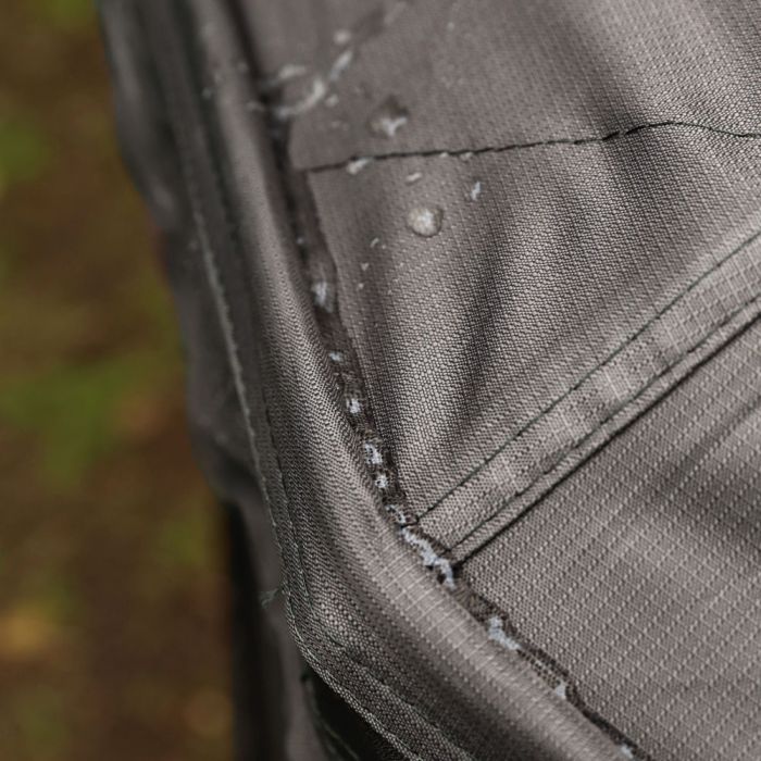 Fox Ultra 60 Khaki Brolly System Close Up of Seams