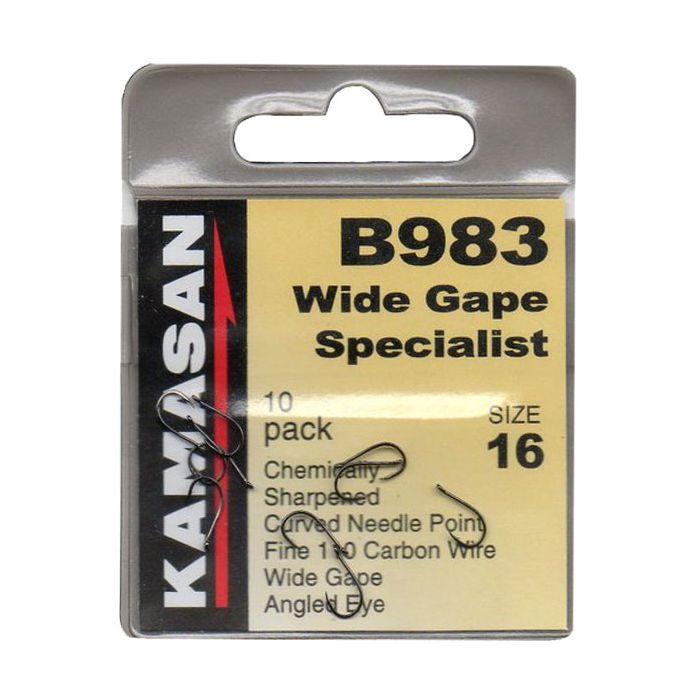 Kamasan B983 Wide Gape Specialist Hooks