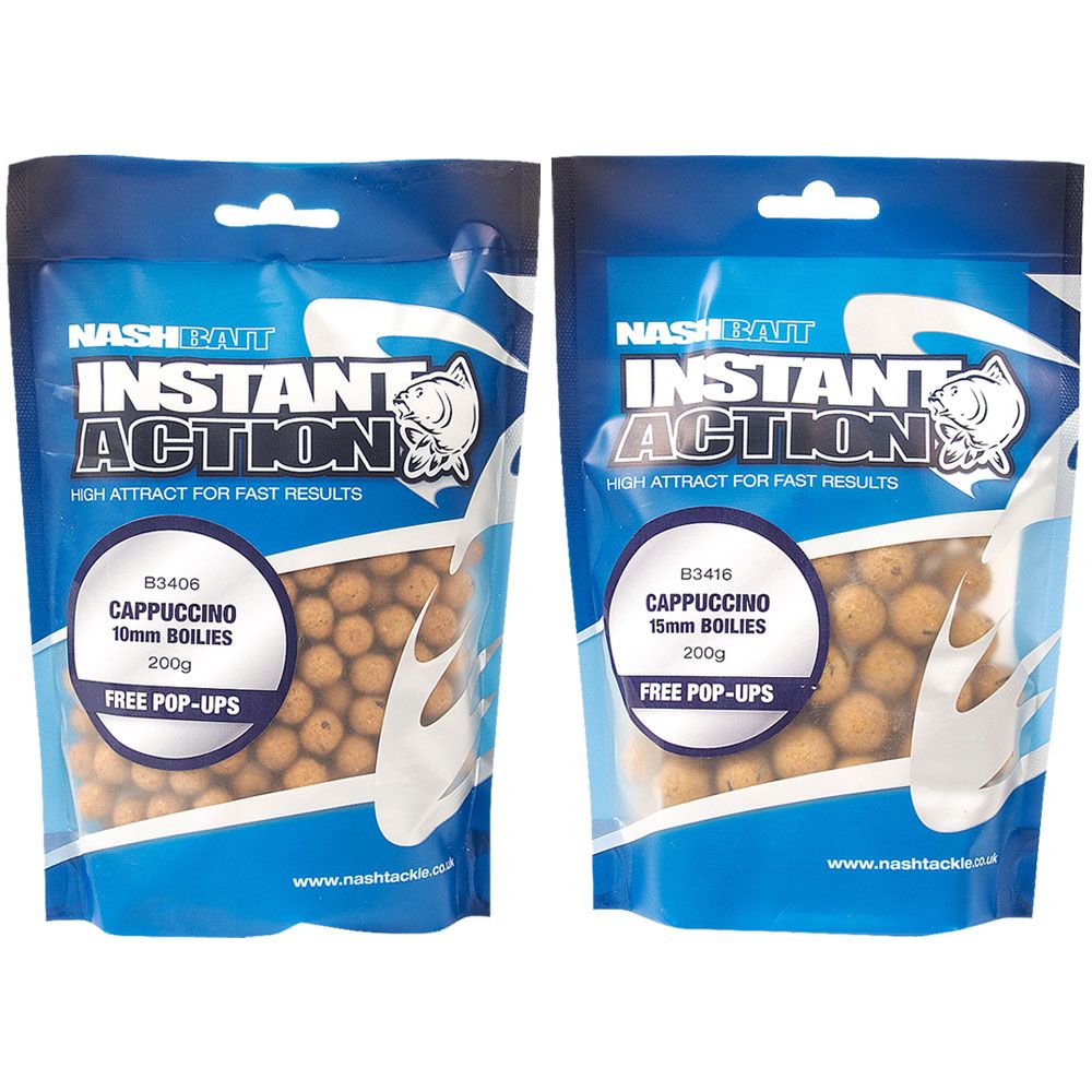 Nash Instant Action Cappuccino Boilies