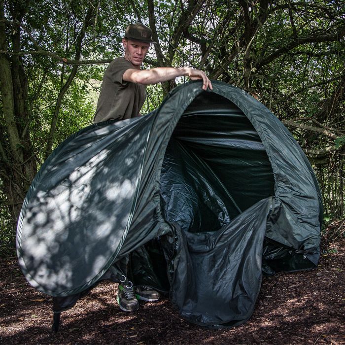 Nash Scope Black Ops Rapid Deploy Shelter In Use 5