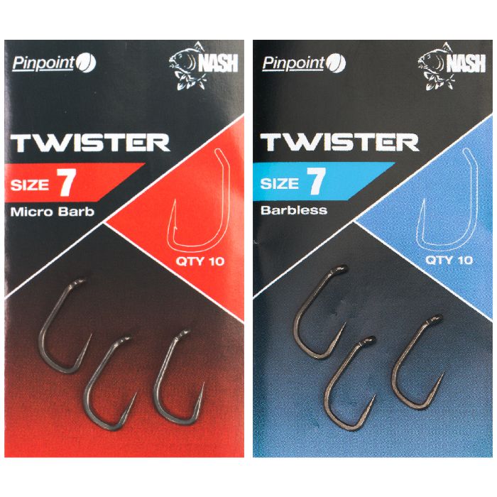 Nash Pinpoint Twister Hooks