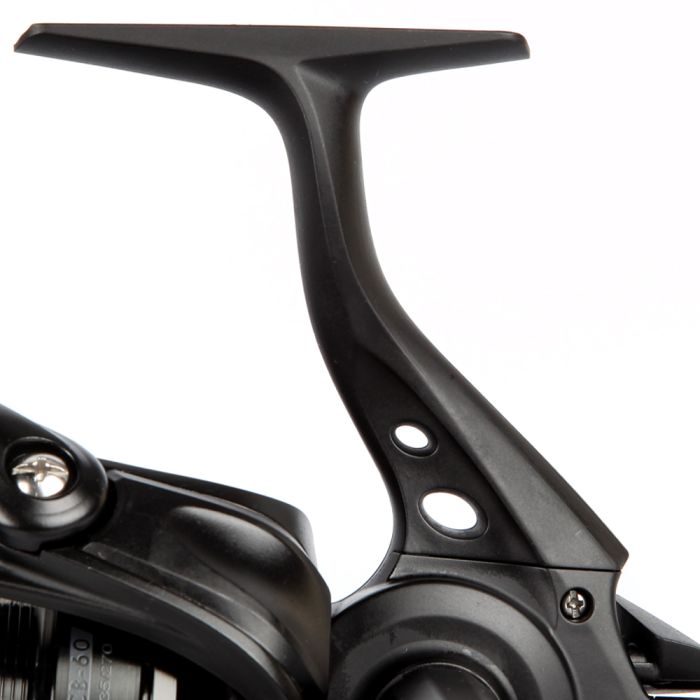 Okuma Custom Black Reel Close Up 