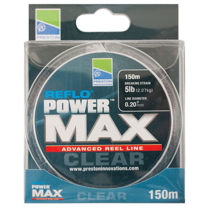 Preston Reflo Power Max Clear Line Packaging
