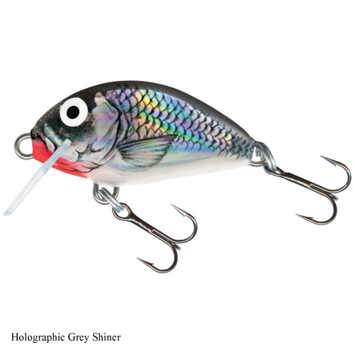 Salmo Tiny 3cm Floating Lure Holographic Grey Shiner