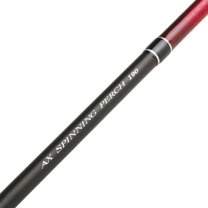 Shimano Yasei Red AX Spinning Perch Rod Close Up 1