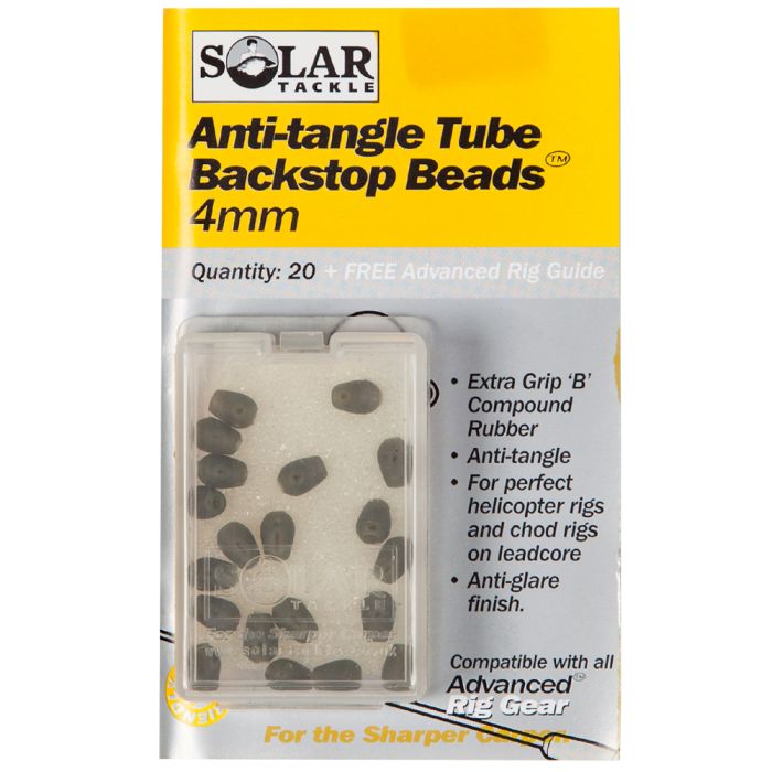Solar&#x20;Anti-Tangle&#x20;Tube&#x20;Backstop&#x20;Beads&#x20;4mm&#x20;Green