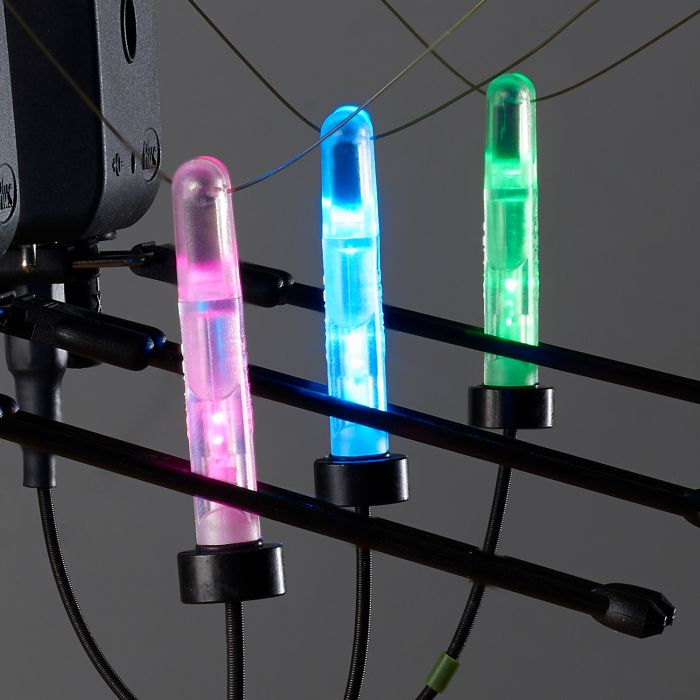 Delkim Clear Slimlite Indication Set Green Blue Purple