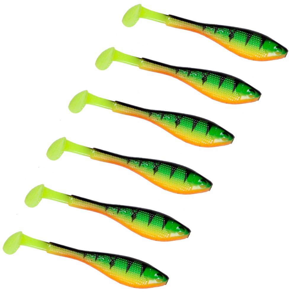 FISHIN ADDICT Nano Micro Lure 1.2'' Drop Shot - Roach Fry Pattern - Pack Of 10