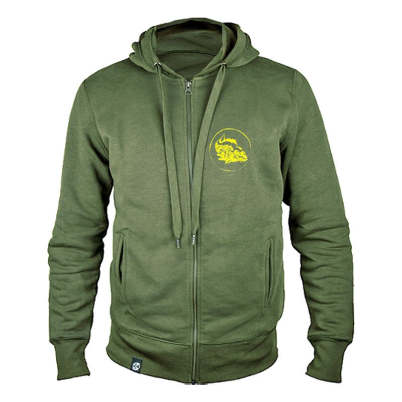 Carpzilla Logo Zipper Hoodie