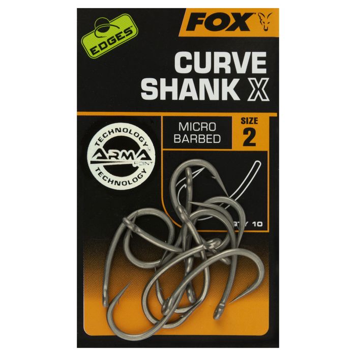 Fox Edges Curve Shank X Micro Barbed Hooks