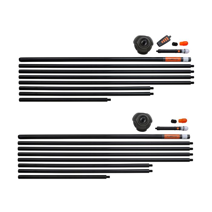 Fox Halo Illuminated Marker 2 Pole Kit - Inc Remote