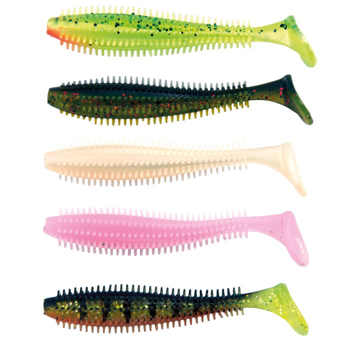 Fox Rage Ultra UV Spikey Mixed Colour Lures