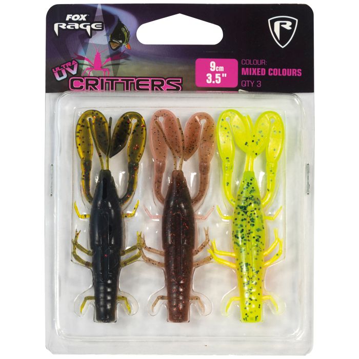 Fox Rage Ultra UV Critters Mixed Colour