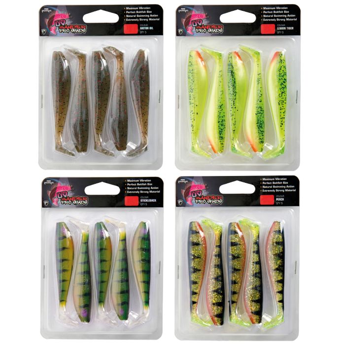 Fox Rage Zander Pro Ultra UV Lures 7.5cm