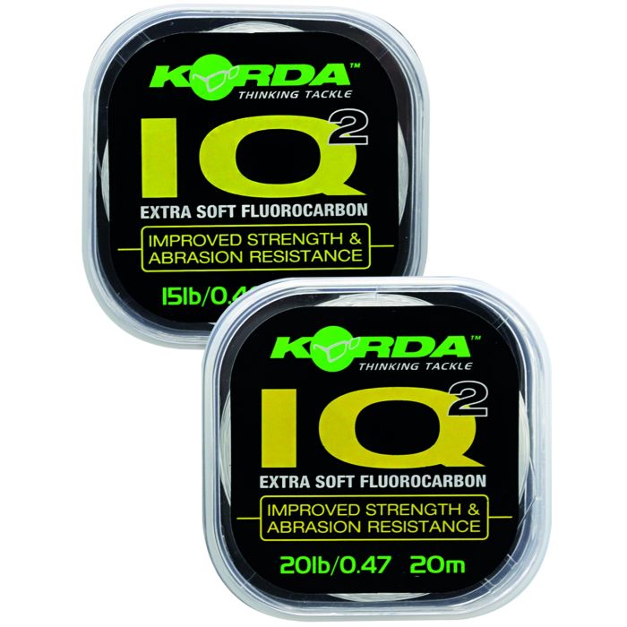 Korda IQ2 Extra Soft Fluorocarbon Hooklink 