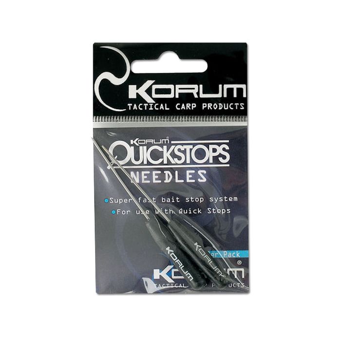 Korum Quickstop Needles Baiting Tools Angling Direct NL