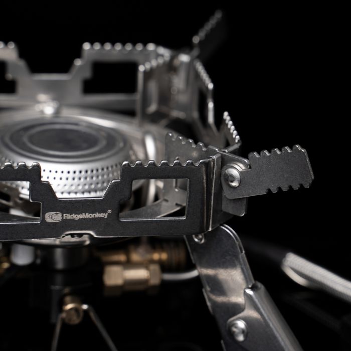 RidgeMonkey Fishing Quad Stove Pro Mini 5