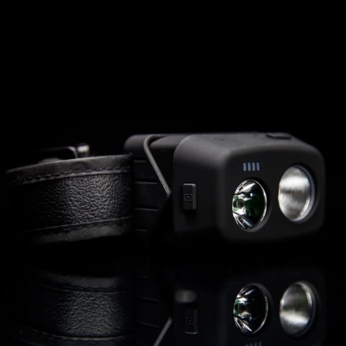 RidgeMonkey VRH300 USB Rechargeable Headtorch On Black 1 
