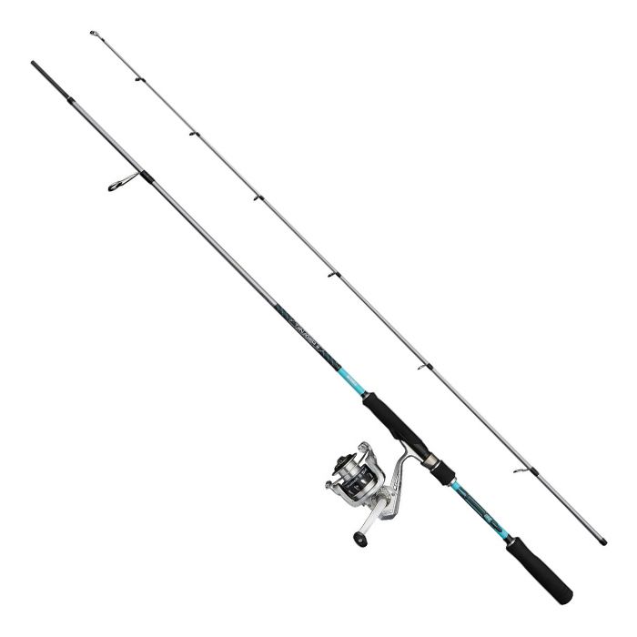 Telescopische hengel en haspel combo, 1,8/2,1 hengelset