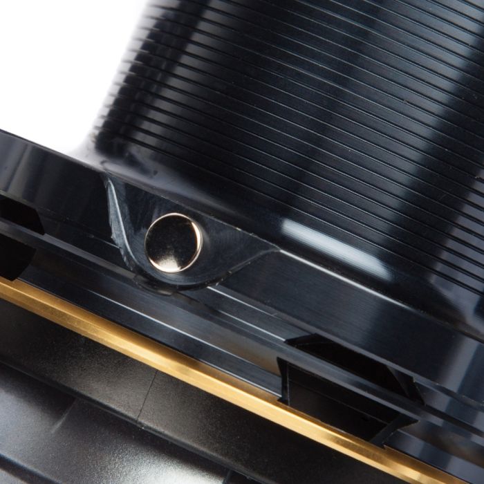 Shimano Reel Gold Trim Close Up