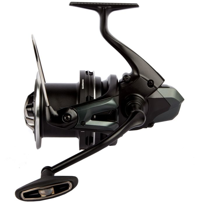 Side View Of Shimano Big Pit Reel
