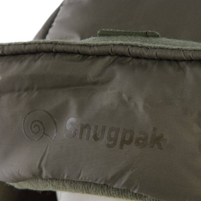 Snugpak Olive Snug Nut Hat Close Up 1