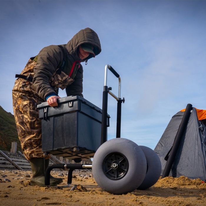Tronixpro Beach Trolley In Use