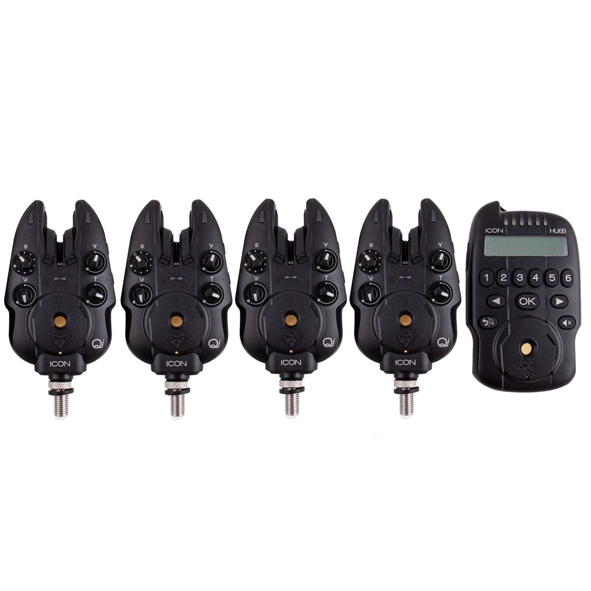 Wolf Icon Qi 4 Rod Set & Hubb