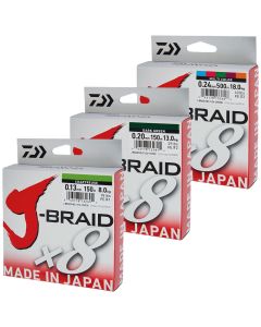 Daiwa J-Braid X8 Gevlochten Hoofdlijn