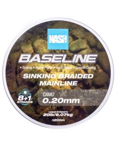 Nash Baseline Camo Sinking Gevlochten Lijn