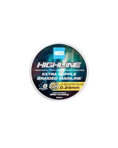 Nash Highline UV Yellow Extra Supple Gevlochten Lijnen