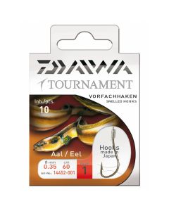 Daiwa Tournament Bronzed Eel Haak met Nylon 60cm