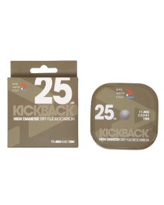OMC Kickback High Diameter Stiff Flourocarbon 15m Onderlijn Materialen