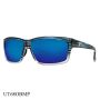 Costa Del Mar Cut  Sunglasses Topaz Fade Frame Blue Lenses