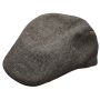 Fox Chunk Flat Cap Black / Grey