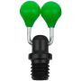 Fox Black Label Pivoting Ball Clip Green