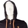 Guru Zip Up Black Hoodie Hood