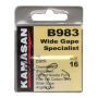 Kamasan B983 Wide Gape Specialist Hooks
