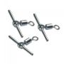 Mustad Cross Link Crimp & Rolling Swivel