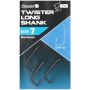 Nash Pinpoint Twister Long Shank Hooks Barbless