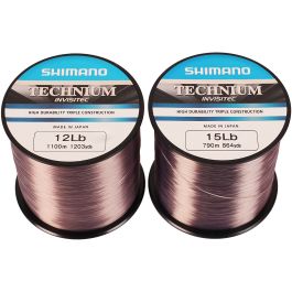 Fil De Pêche SHIMANO Technium - 300 Mètres - Diamètre 0,225 Mm - Très Résistant Et Performant